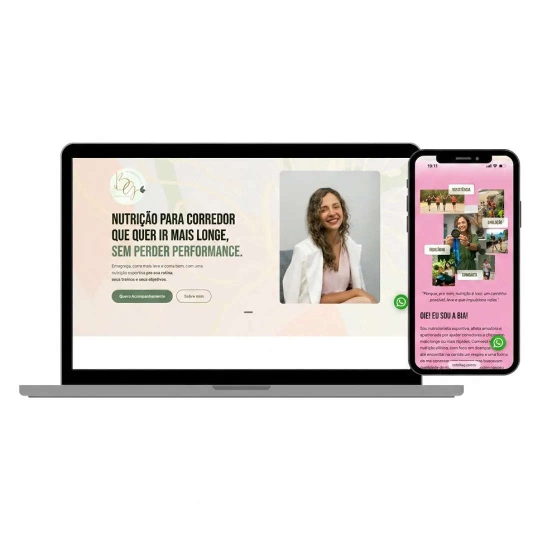 Site Nutricionista Bia — Impulse Portfólio